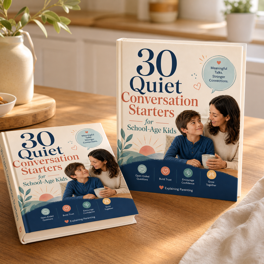 30 Quiet Conversation Starters for School-Age Kids